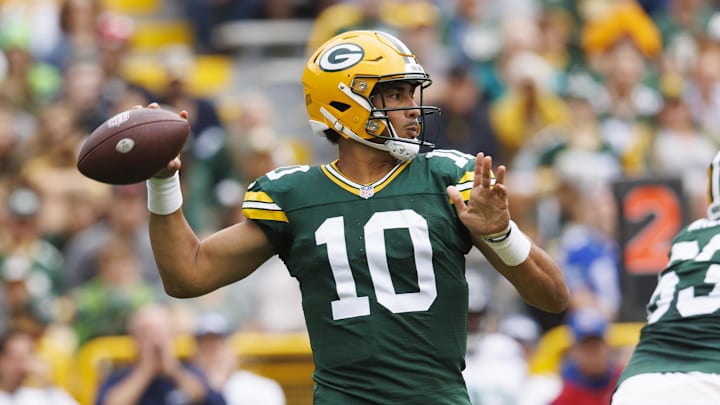 Green Bay Packers quarterback Jordan Love