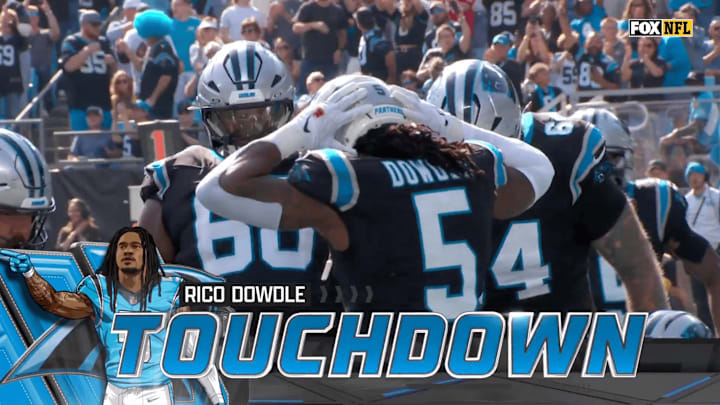 Rico Dowdle faked his celebration after he was flagged last week