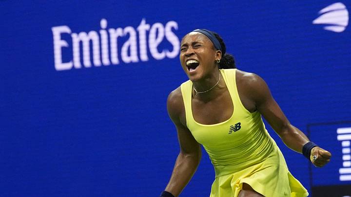 Coco Gauff celebrates after winning her second round 2026 US Open match against Paula Badosa IMAGN IMAGES via Reuters/Robert Deutsch Coco Gauff celebrates after winning her second round 2026 US Open match against Paula Badosa IMAGN IMAGES via Reuters/Robert Deutsch