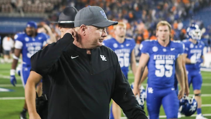 Kentucky head coach Mark Stoops