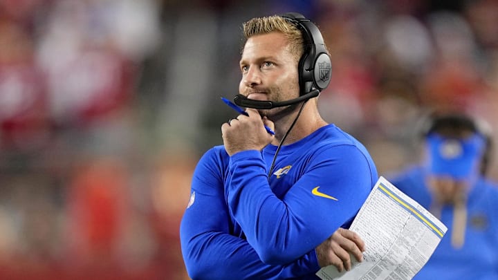 Los Angeles Rams head coach Sean McVay.
