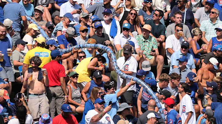 Milwaukee Brewers v Chicago Cubs Milwaukee Brewers v Chicago Cubs