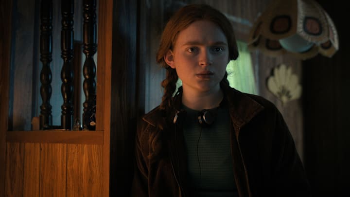 STRANGER THINGS. Sadie Sink as Max Mayfield in STRANGER THINGS. Cr. Courtesy of Netflix © 2022