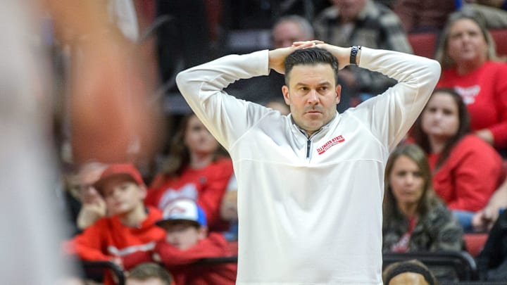 Illinois State head coach Ryan Pedon 