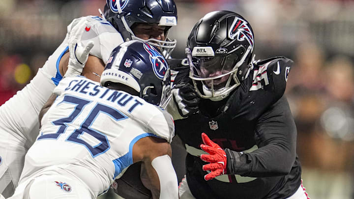 Atlanta Falcons defensive tackle Ruke Orhorhoro is in a position to make a big jump in his second season.