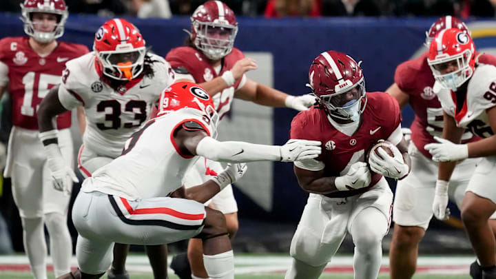 Alabama and Georgia have much different paths to try to get to the national championship game. Alabama and Georgia have much different paths to try to get to the national championship game.