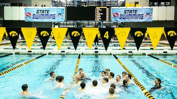The boys state swimming championships conclude on Saturday from the campus of the University of Iowa.