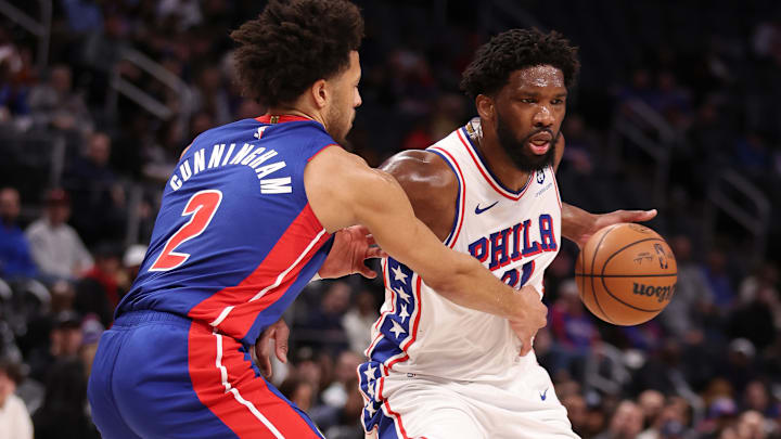 Philadelphia 76ers v Detroit Pistons