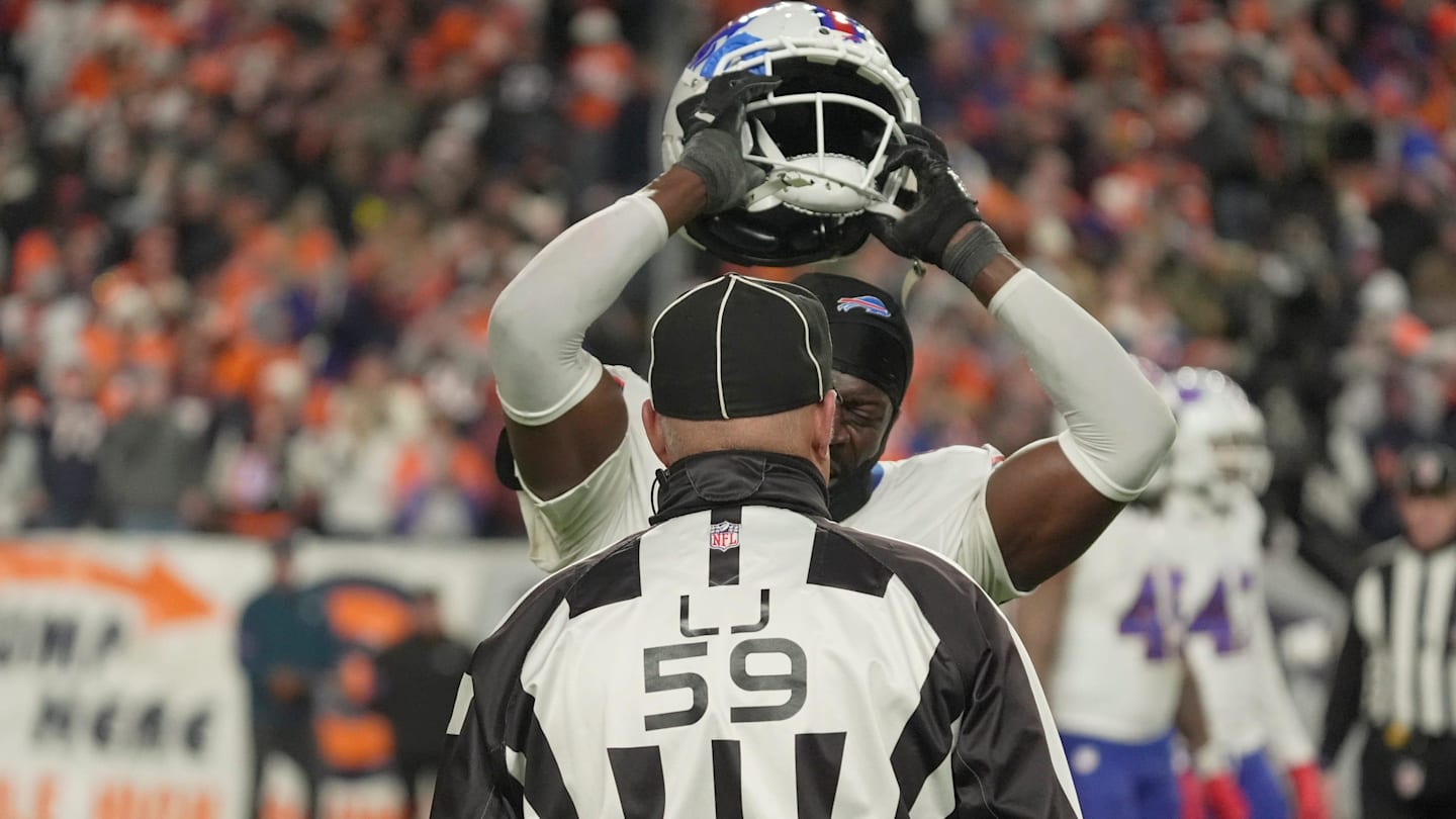 NFL Fines 2 Bills Over $30,000 For Actions During Overtime Playoff Loss at Broncos