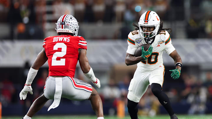 Malachi Toney, Caleb Downs, Miami Hurricanes, Ohio State Buckeyes