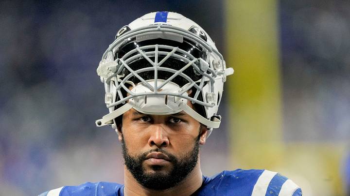 Indianapolis Colts defensive tackle DeForest Buckner (99) leaves the field Tuesday