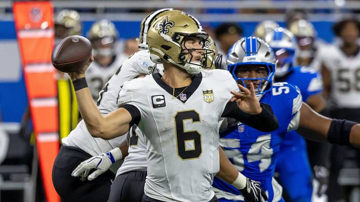 Sep 13, 2026; Detroit, Michigan, USA; New Orleans Saints quarterback Tyler Shough (6) throws a pass against the Detroit Lions during the second half at Ford Field. Mandatory Credit: David Reginek-Imagn Images Sep 13, 2026; Detroit, Michigan, USA; New Orleans Saints quarterback Tyler Shough (6) throws a pass against the Detroit Lions during the second half at Ford Field. Mandatory Credit: David Reginek-Imagn Images