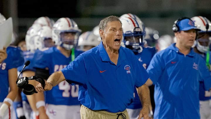 John Curtis coach J.T. Curtis 