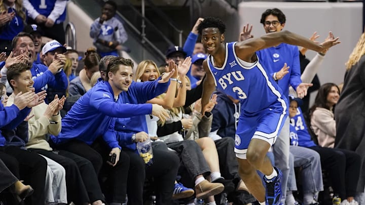  BYU Cougars forward AJ Dybantsa (