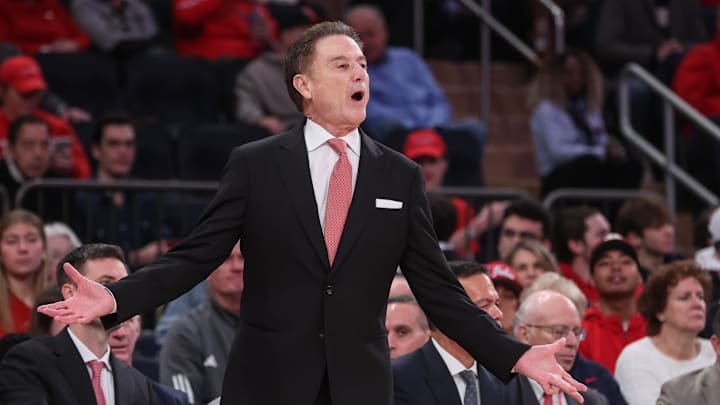 St. John's Red Storm head coach Rick Pitino 