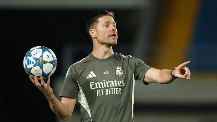 Real Madrid C.F. Training Session And Press Conference - UEFA Champions League 2025/26 League Phase