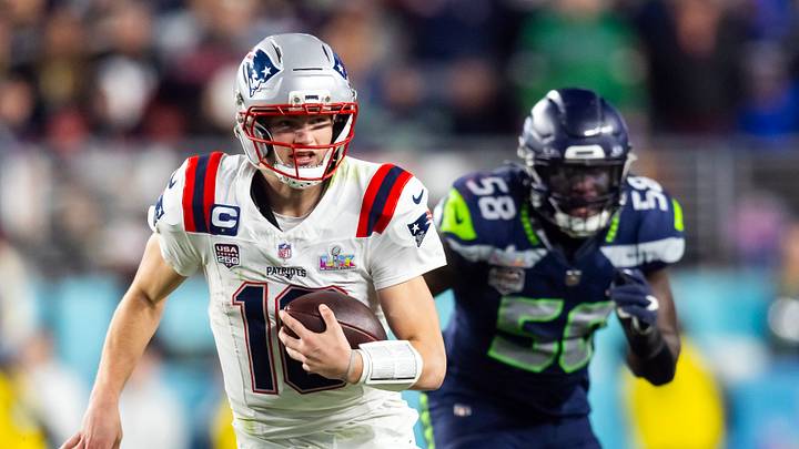 The New England Patriots and quarterback Drake Maye are underdogs in Week 1. The New England Patriots and quarterback Drake Maye are underdogs in Week 1.