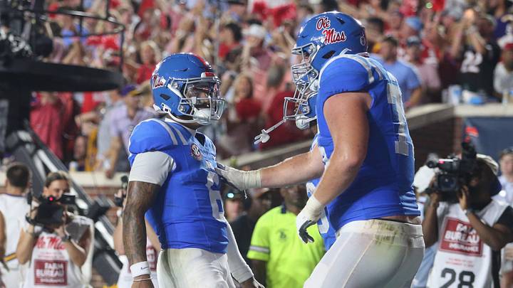 Trinidad Chambliss has one of the signature performances of the early college football season in leading Ole Miss against LSU. Trinidad Chambliss has one of the signature performances of the early college football season in leading Ole Miss against LSU.
