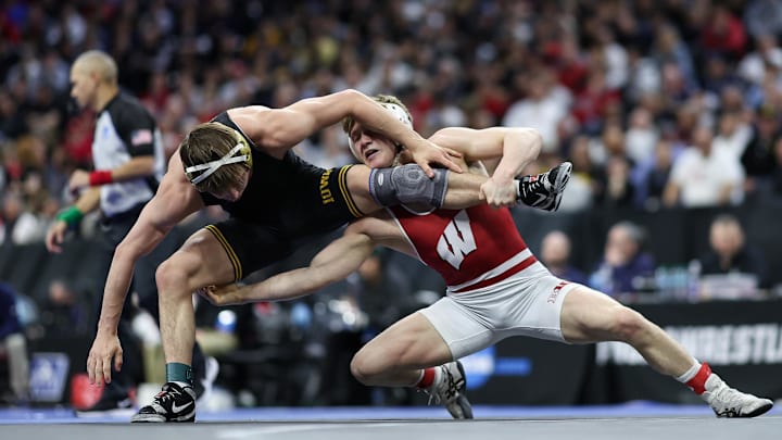 Zan Fugitt of Wisconsin finished fourth at the NCAA Wrestling Championships. Zan Fugitt of Wisconsin finished fourth at the NCAA Wrestling Championships.