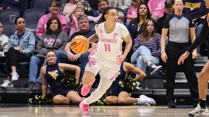West Virginia University guard JJ Quinerly
