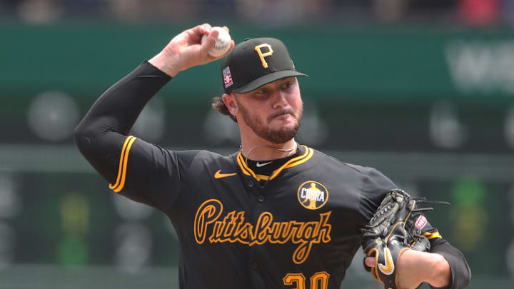 Pittsburgh Pirates starting pitcher Paul Skenes