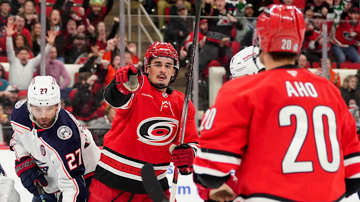 Columbus Blue Jackets v Carolina Hurricanes