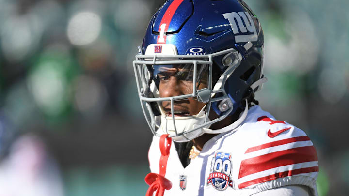 New York Giants wide receiver Malik Nabers 