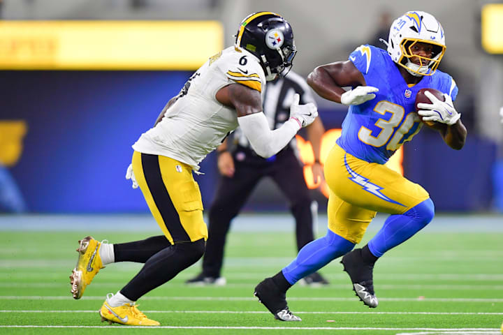 Pittsburgh Steelers linebacker Patrick Queen Pittsburgh Steelers linebacker Patrick Queen