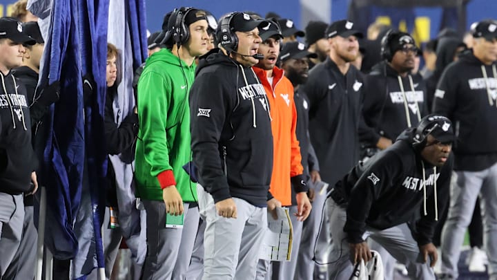 West Virginia University head coach Rich Rodriguez