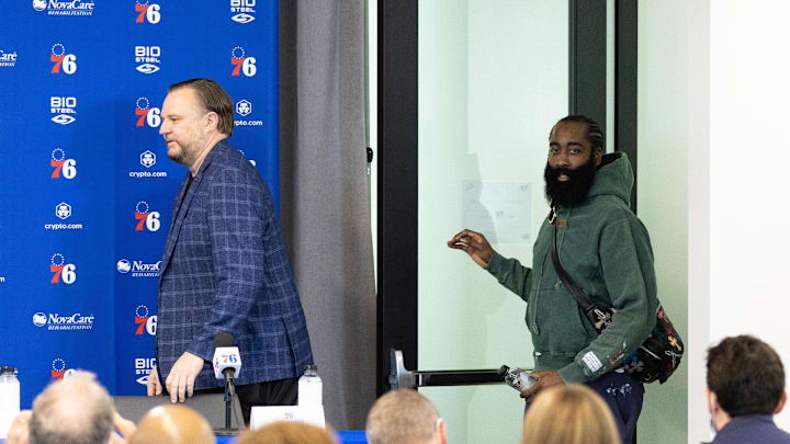 Daryl Morey, James Harden, Philadelphia 76ers