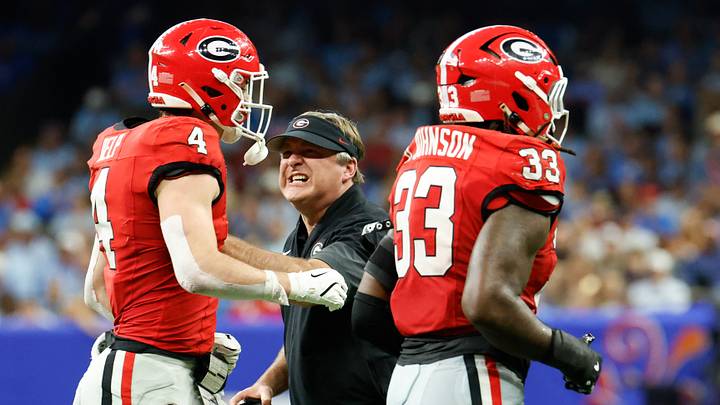 Kirby Smart during the 2026 Sugar Bowl. (Amber Searls / Imagn Images) Kirby Smart during the 2026 Sugar Bowl. (Amber Searls / Imagn Images)