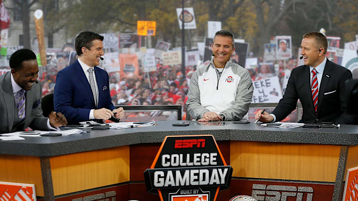 A new guest picker is joining the 'College GameDay' desk this week.