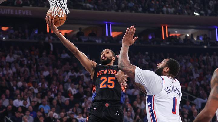 The New York Knicks will hope that Andre Drummond (right) can bring some rim protection after the loss of Mitchell Robinson. The New York Knicks will hope that Andre Drummond (right) can bring some rim protection after the loss of Mitchell Robinson.