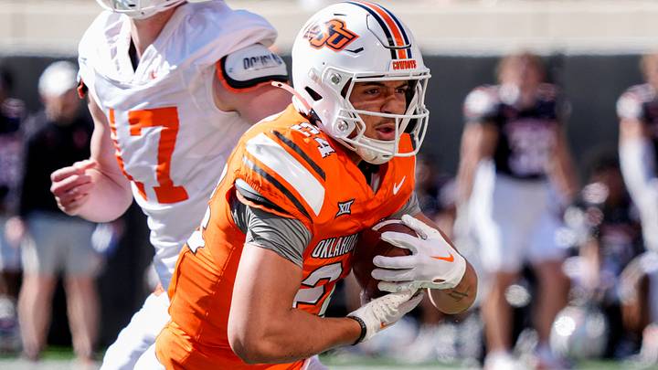 Oklahoma State's Caleb Hawkins. Oklahoma State's Caleb Hawkins.
