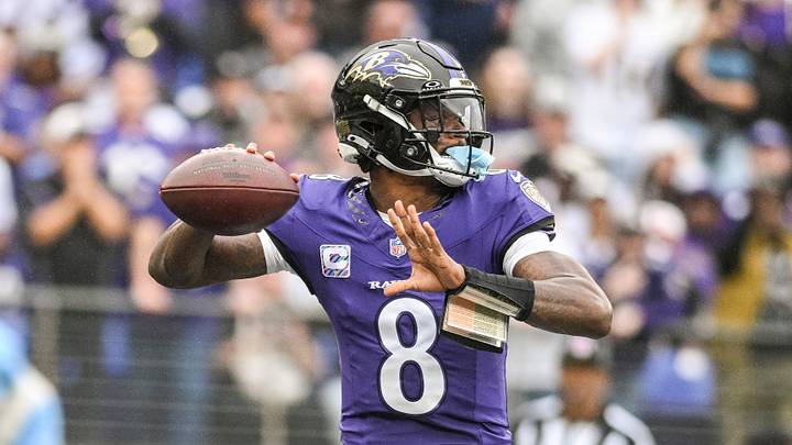 Baltimore Ravens quarterback Lamar Jackson.