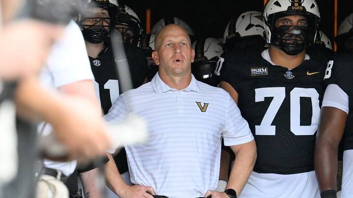 Sep 5, 2026; Nashville, Tennessee, USA; Vanderbilt Commodores head coach Clark Lea looks on from the players tunnel before a game against the Austin Peay Governors at FirstBank Stadium. Mandatory Credit: Steve Roberts-Imagn Images Sep 5, 2026; Nashville, Tennessee, USA; Vanderbilt Commodores head coach Clark Lea looks on from the players tunnel before a game against the Austin Peay Governors at FirstBank Stadium. Mandatory Credit: Steve Roberts-Imagn Images