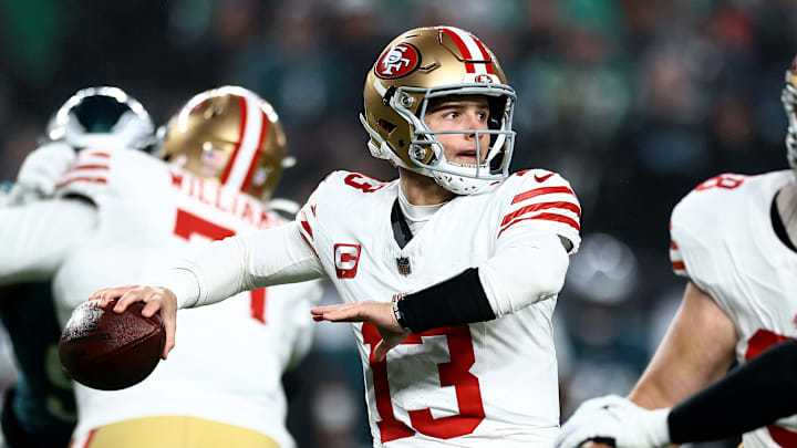 San Francisco 49ers quarterback Brock Purdy (13)