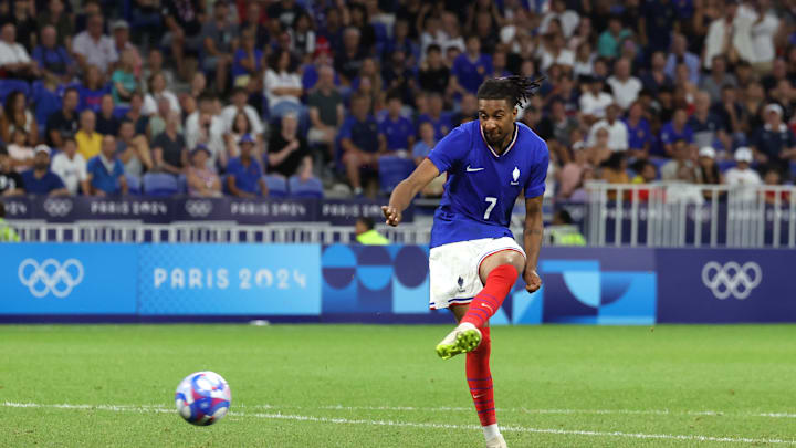 France v Egypt: Men's Football Semifinal - Olympic Games Paris 2024: Day 10 - Olive scores in extra-time to put the game to bed