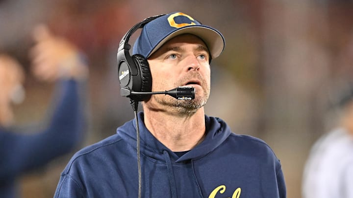 Cal head coach Justin Wilcox Cal head coach Justin Wilcox
