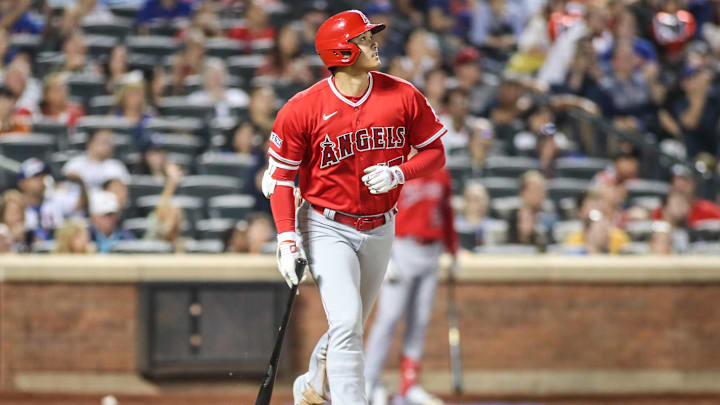 Los Angeles Angels designated hitter Shohei Ohtani