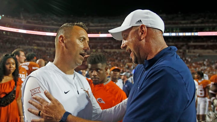 Steve Sarkisian, Jeff Traylor, Texas football
