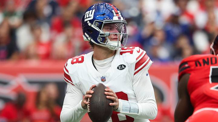 J.J. McCarthy's promising Giants debut could complicate New York's quarterback plans with Jaxson Dart returning in 2027. J.J. McCarthy's promising Giants debut could complicate New York's quarterback plans with Jaxson Dart returning in 2027.
