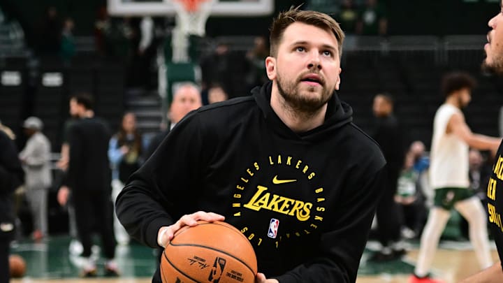  Los Angeles Lakers guard Luka Doncic.