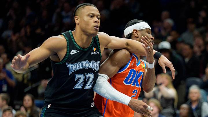 Jaylen Clark, the Minnesota Timberwolves' most rugged point-of-attack defender, could further grow his importance to this team if he proves himself during Minnesota's training camp. Jaylen Clark, the Minnesota Timberwolves' most rugged point-of-attack defender, could further grow his importance to this team if he proves himself during Minnesota's training camp.