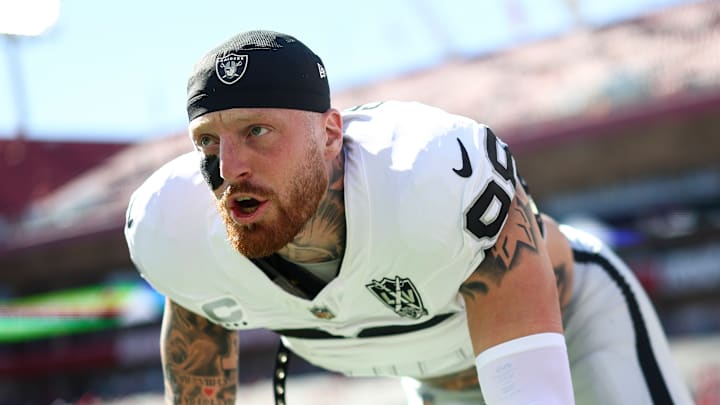 Las Vegas Raiders DE Maxx Crosby.