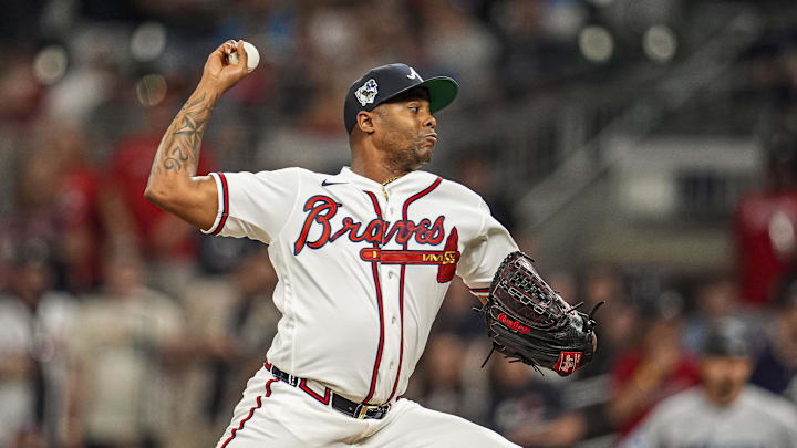 Atlanta Braves pitcher Raisel Iglesias is set to miss time with an injury 