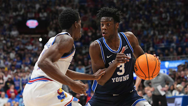 BYU Cougars forward AJ Dybantsa 