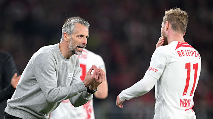 Marco Rose und Timo Werner