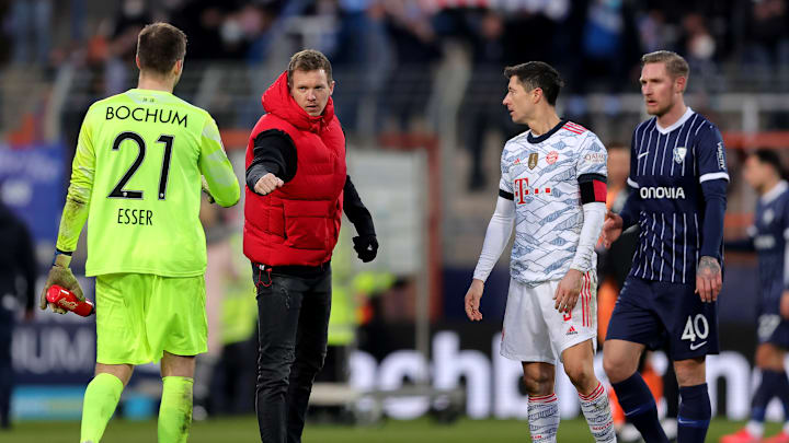 Julian Nagelsmann war nach dem Spiel sichtlich unzufrieden