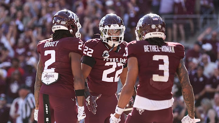 Terry Bussey, Ashton Bethel-Roman, EJ Smith, Texas A&M Aggies Terry Bussey, Ashton Bethel-Roman, EJ Smith, Texas A&M Aggies